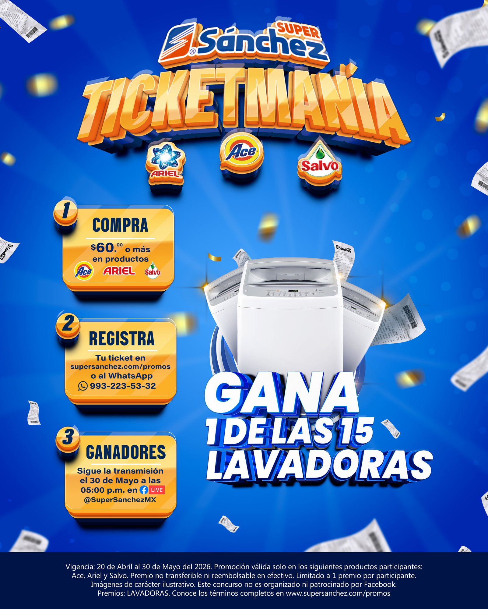 MASTER TICKETMANÍA SUPER SÁNCHEZ