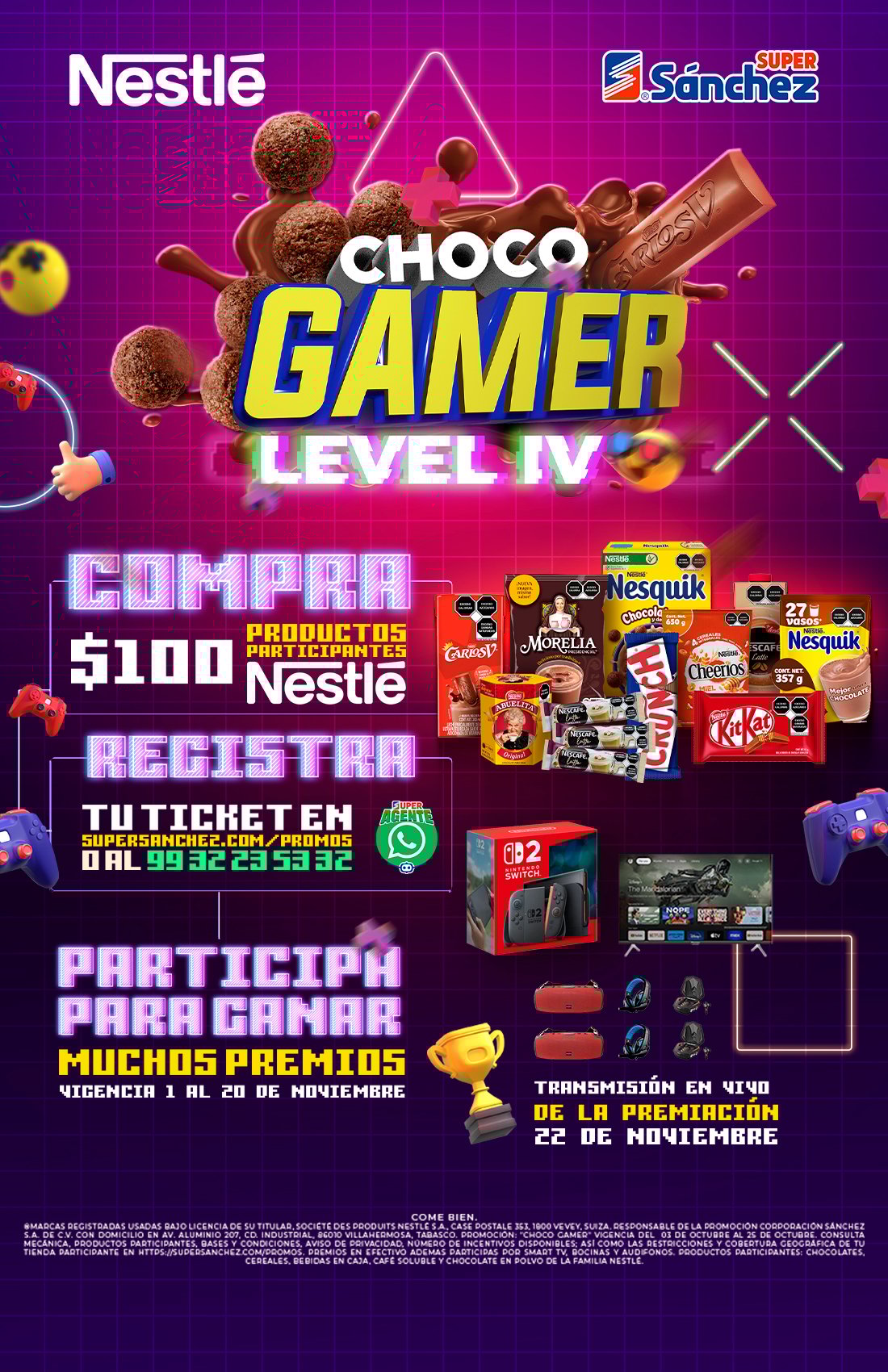 Poster Choco Gamer v MEDIDA NORMAL-1